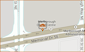 bell - malborough mall - kiosk map thumbnail, 3800 Memorial DR NE Calgary AB T2A2K2